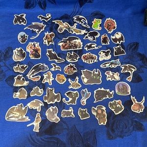 Lot 49 - How To Train Your Dragon Stickers For Computer Laptop Phone & More!